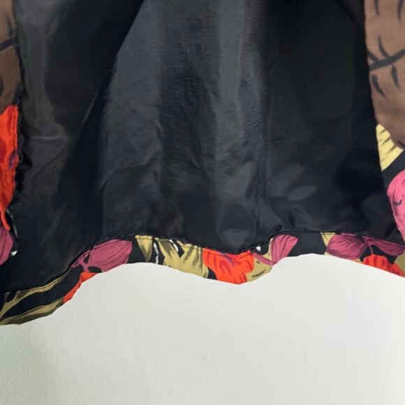 Cuccini Turbo Jacket Womens Large Floral Multicolor Full Zip‎ Hooded Windbreaker - Picture 10 of 10